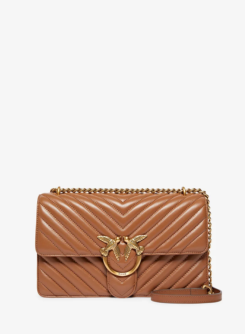 بينكو Logo Detail Flap Over Crossbody